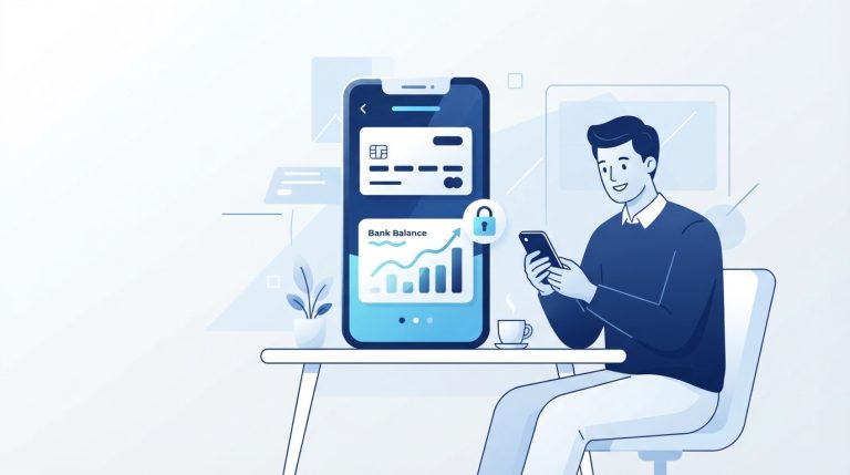 Persona consultando el saldo de su cuenta de BBVA Provincial en Provinet desde el smartphone
