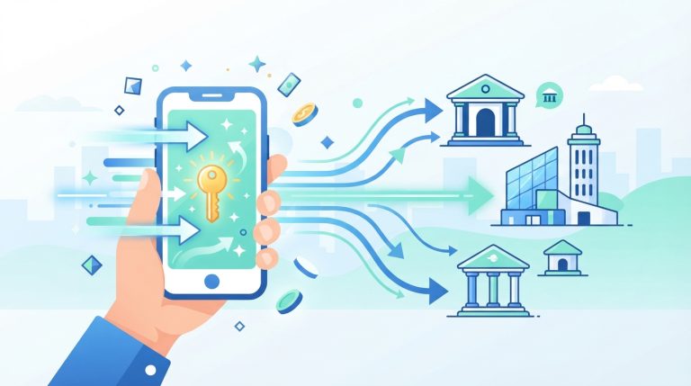 Pagos moviles instantaneos en Colombia con Bre-B: transferencias entre bancos con una llave